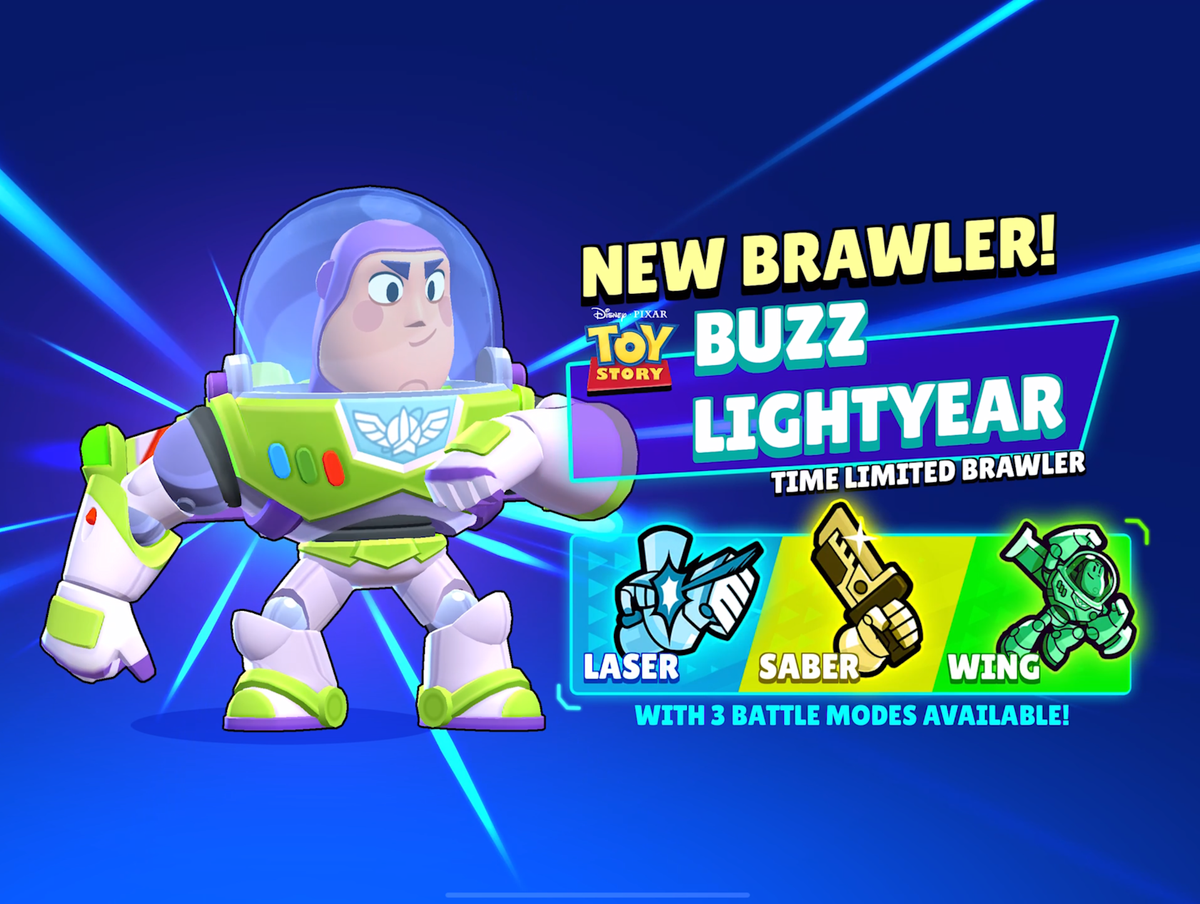Pixar’s Toy Story Comes to Brawl Stars!